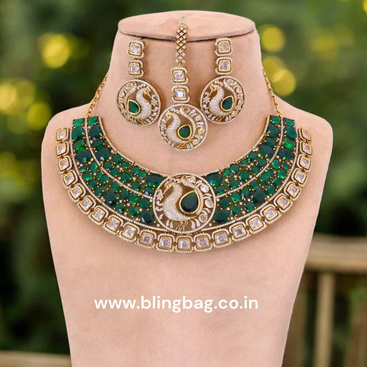 Emerald Andela Hasli Victorian Jewellery Set - New Arrival