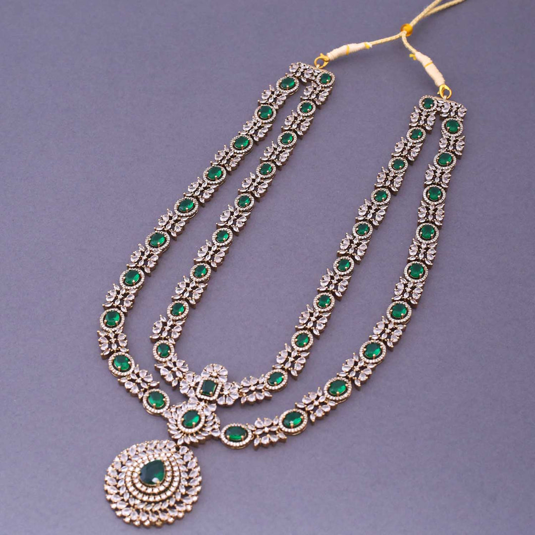 Emerald Andromeda Bridal Victorian Jewellery Set - New Arrival