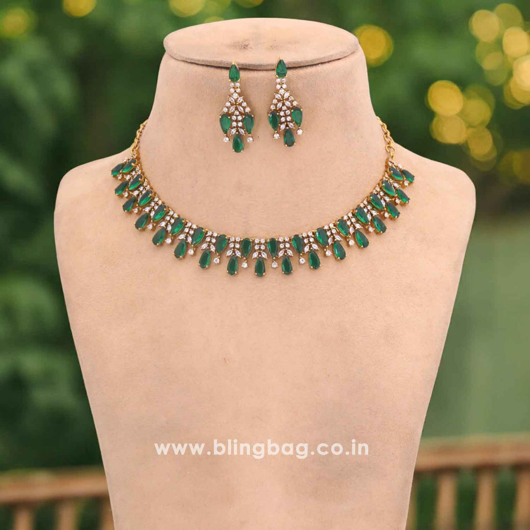 Emerald Anela Victorian Jewellery Set - New Arrival