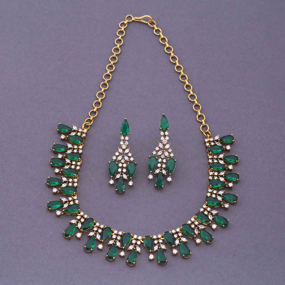 Emerald Anela Victorian Jewellery Set - New Arrival