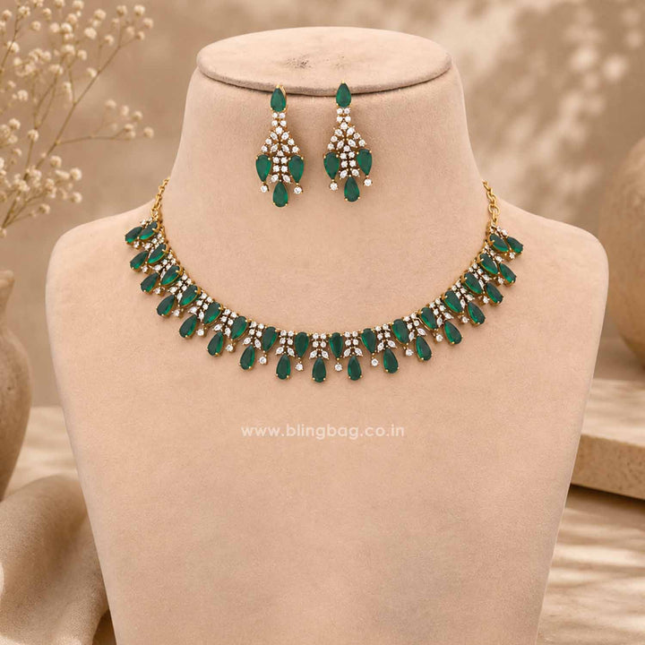 Emerald Anela Victorian Jewellery Set - New Arrival