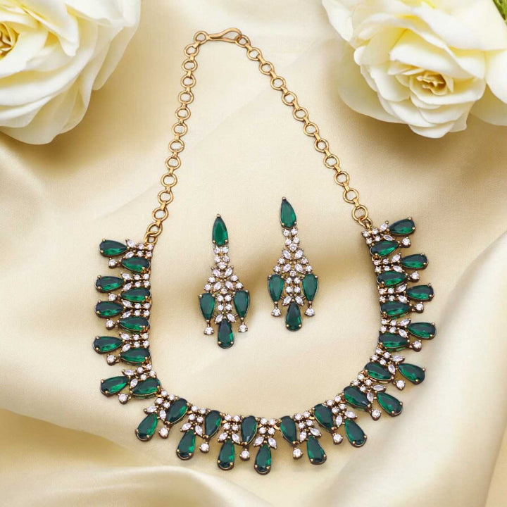 Emerald Anela Victorian Jewellery Set - New Arrival