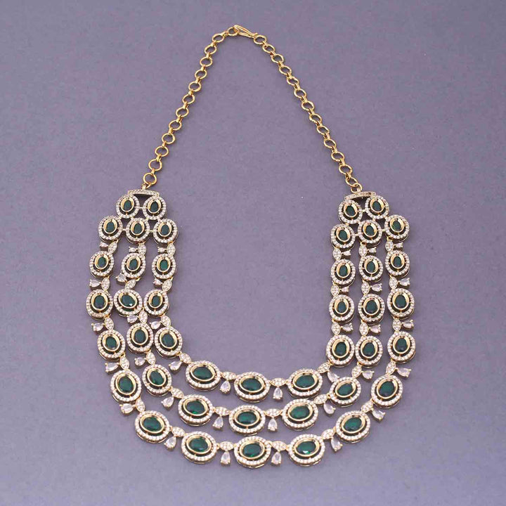 Emerald Anikka Bridal Victorian Jewellery Set - New Arrival