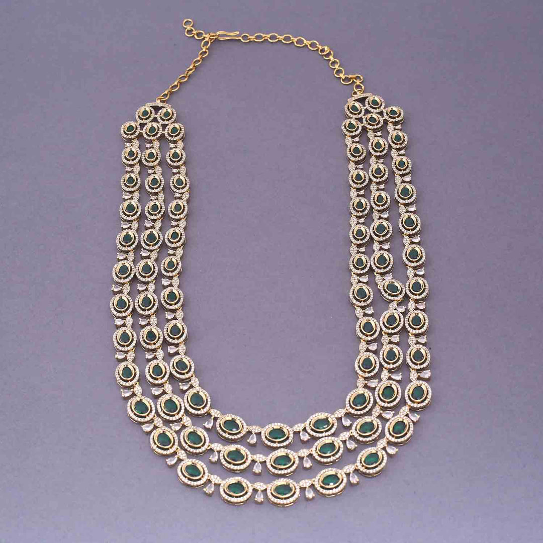 Emerald Anikka Bridal Victorian Jewellery Set - New Arrival