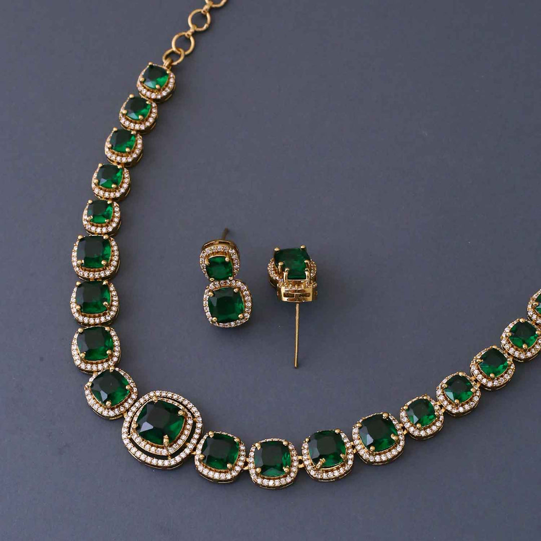 Emerald Anke Victorian Jewellery Set - New Arrival