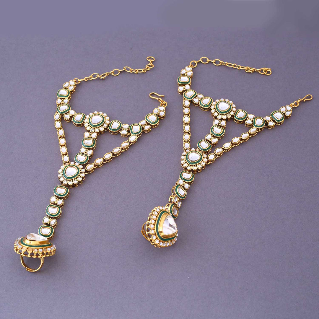 Emerald Annuja Bridal Jewellery Set