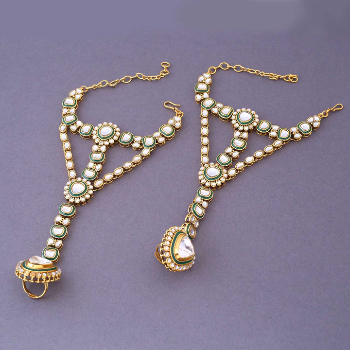 Emerald Annuja Bridal Jewellery Set