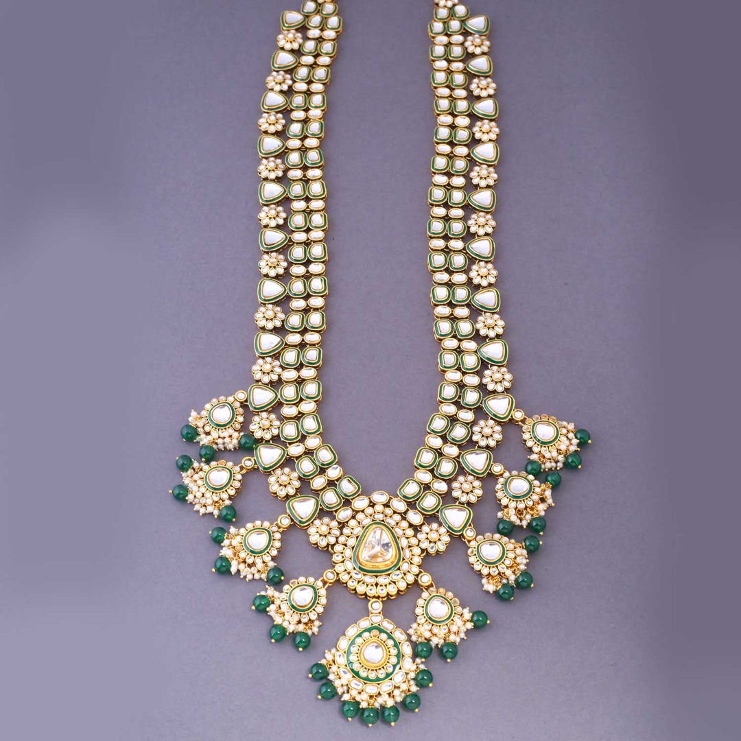 Emerald Annuja Bridal Jewellery Set