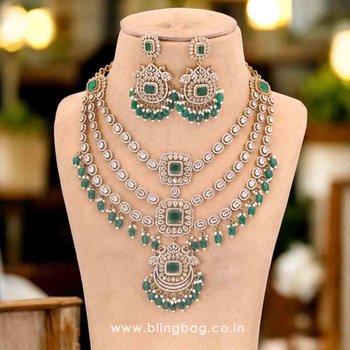 Emerald Anona Victorian Jewellery Set - New Arrival