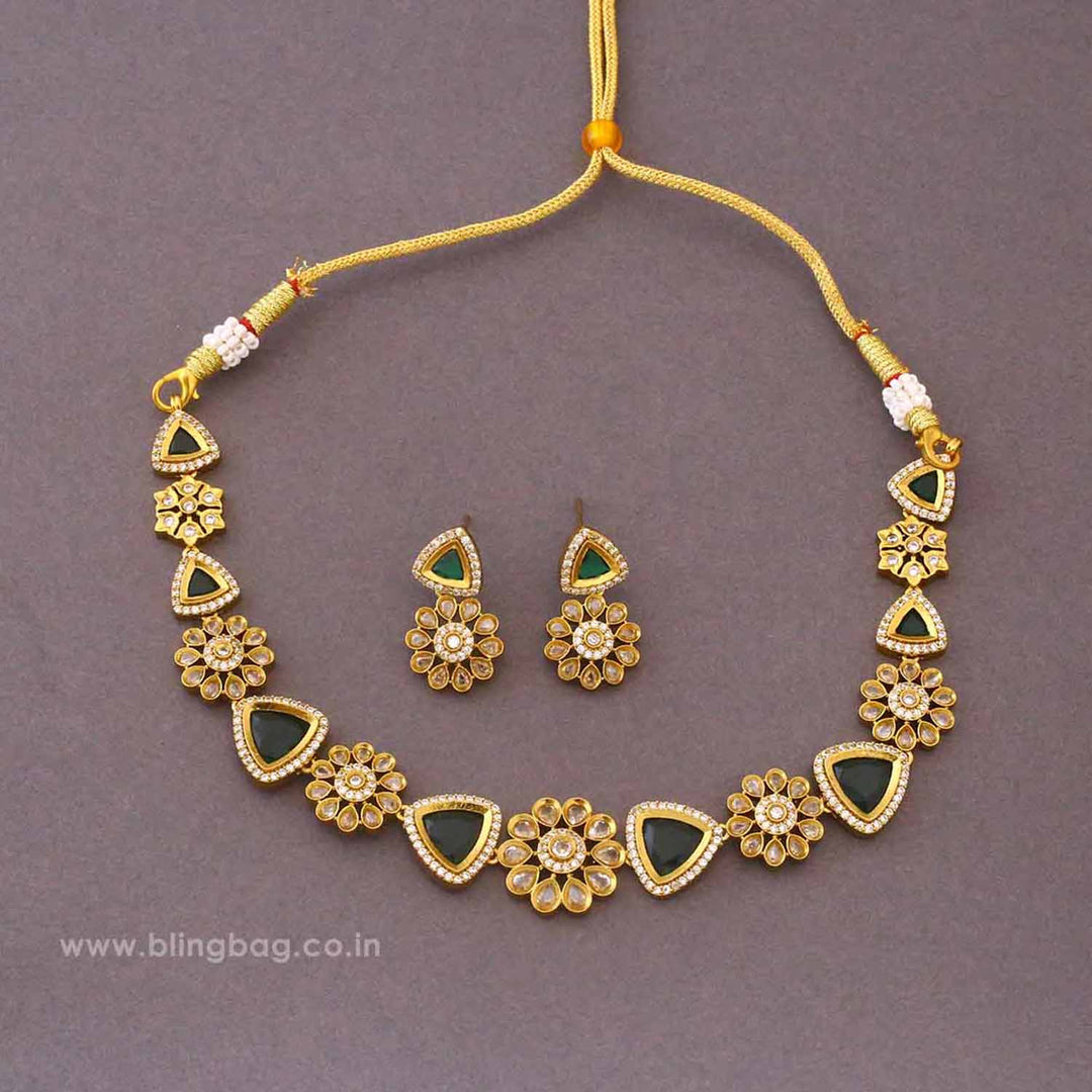 Emerald Antje Victorian Jewellery Set - New Arrival