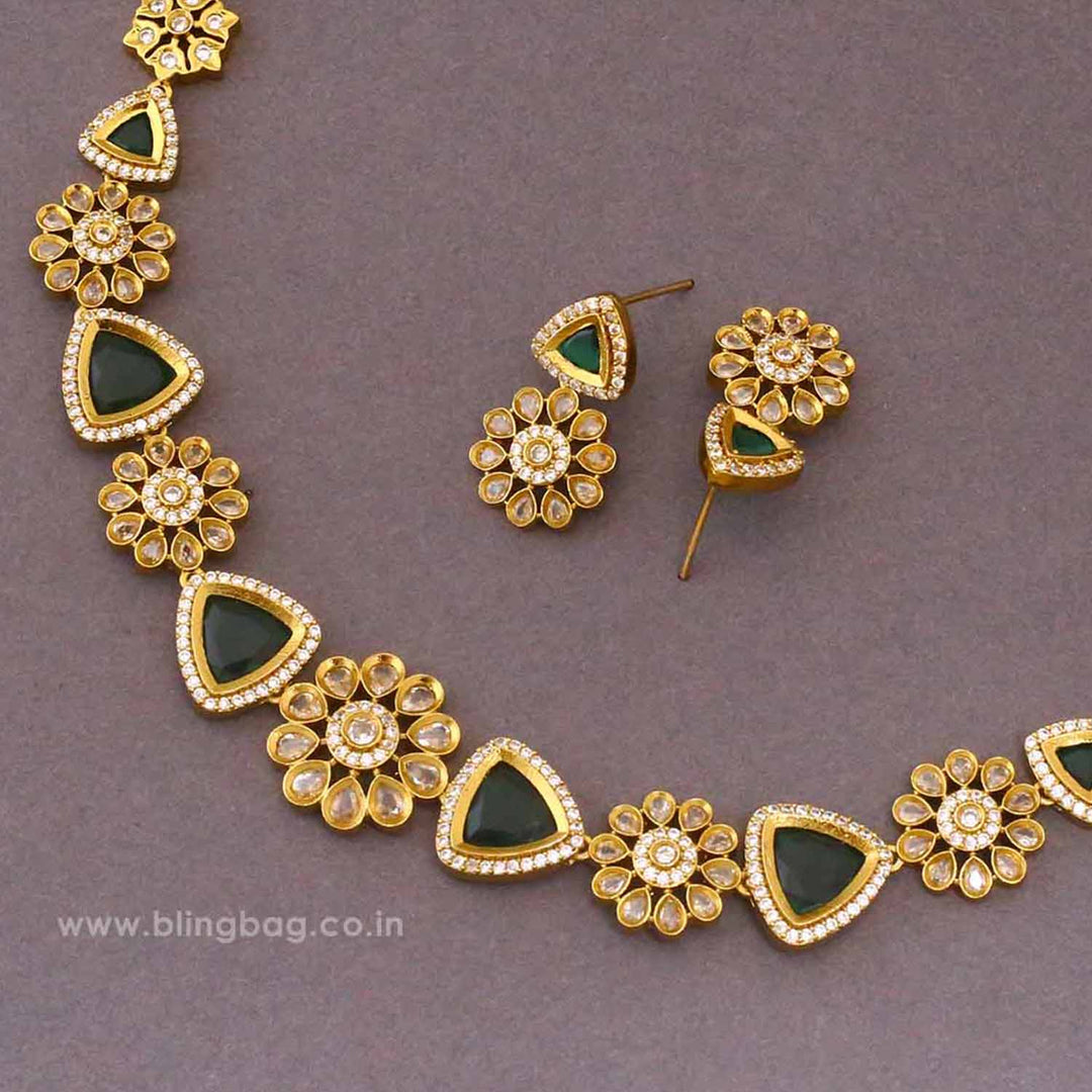 Emerald Antje Victorian Jewellery Set - New Arrival