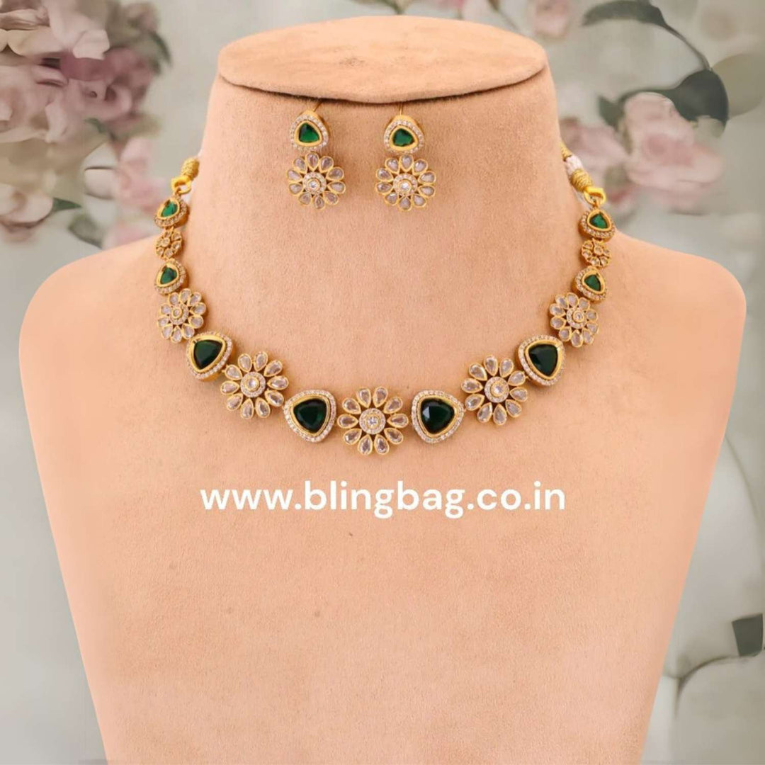 Emerald Antje Victorian Jewellery Set - New Arrival