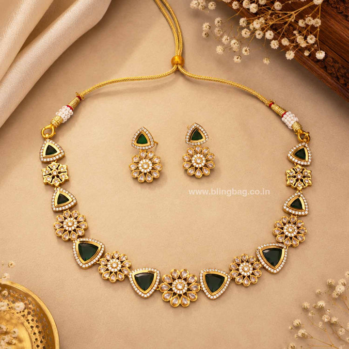 Emerald Antje Victorian Jewellery Set - New Arrival