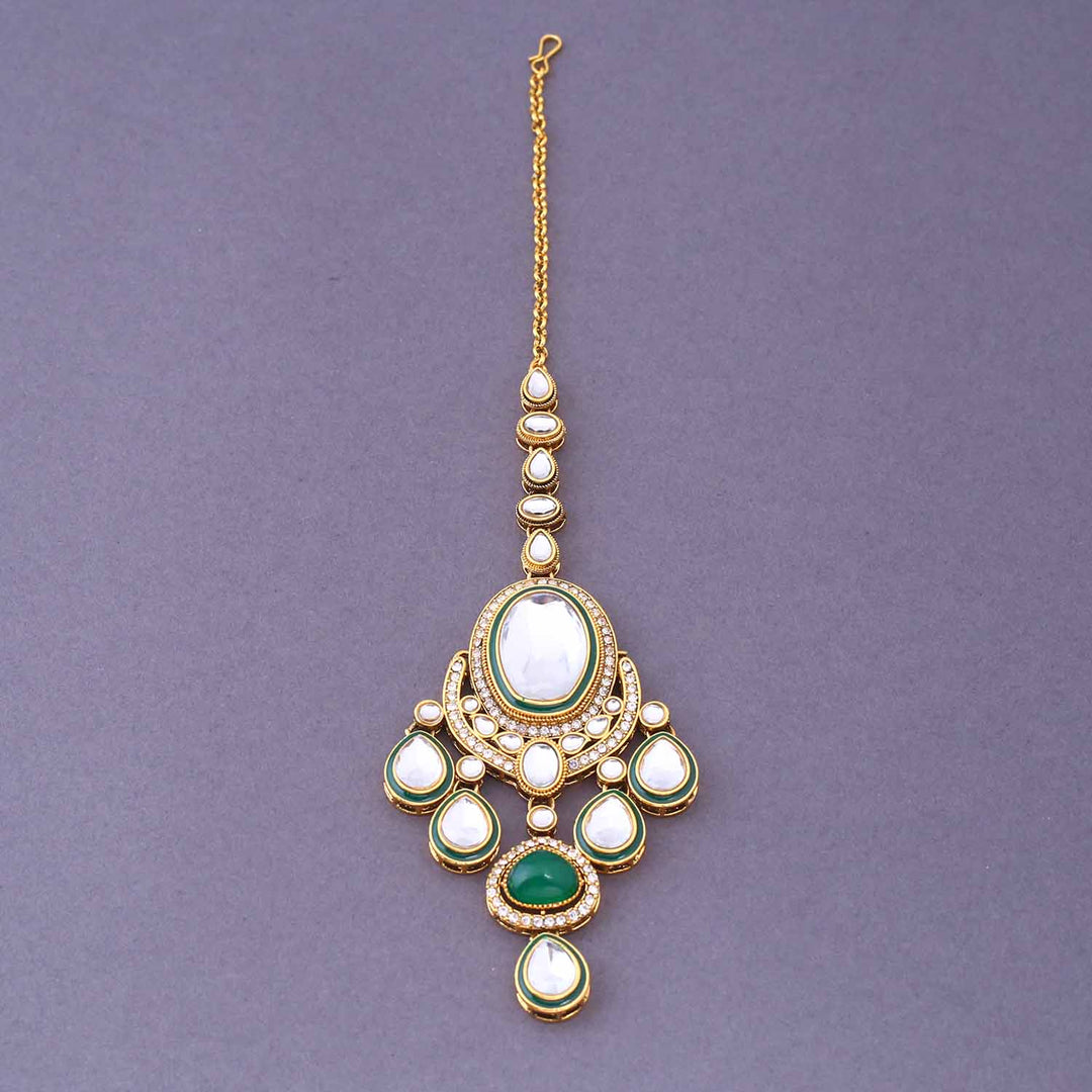 Emerald Arana Bridal Jewellery Set