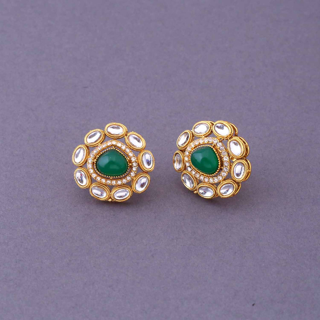 Emerald Arana Bridal Jewellery Set