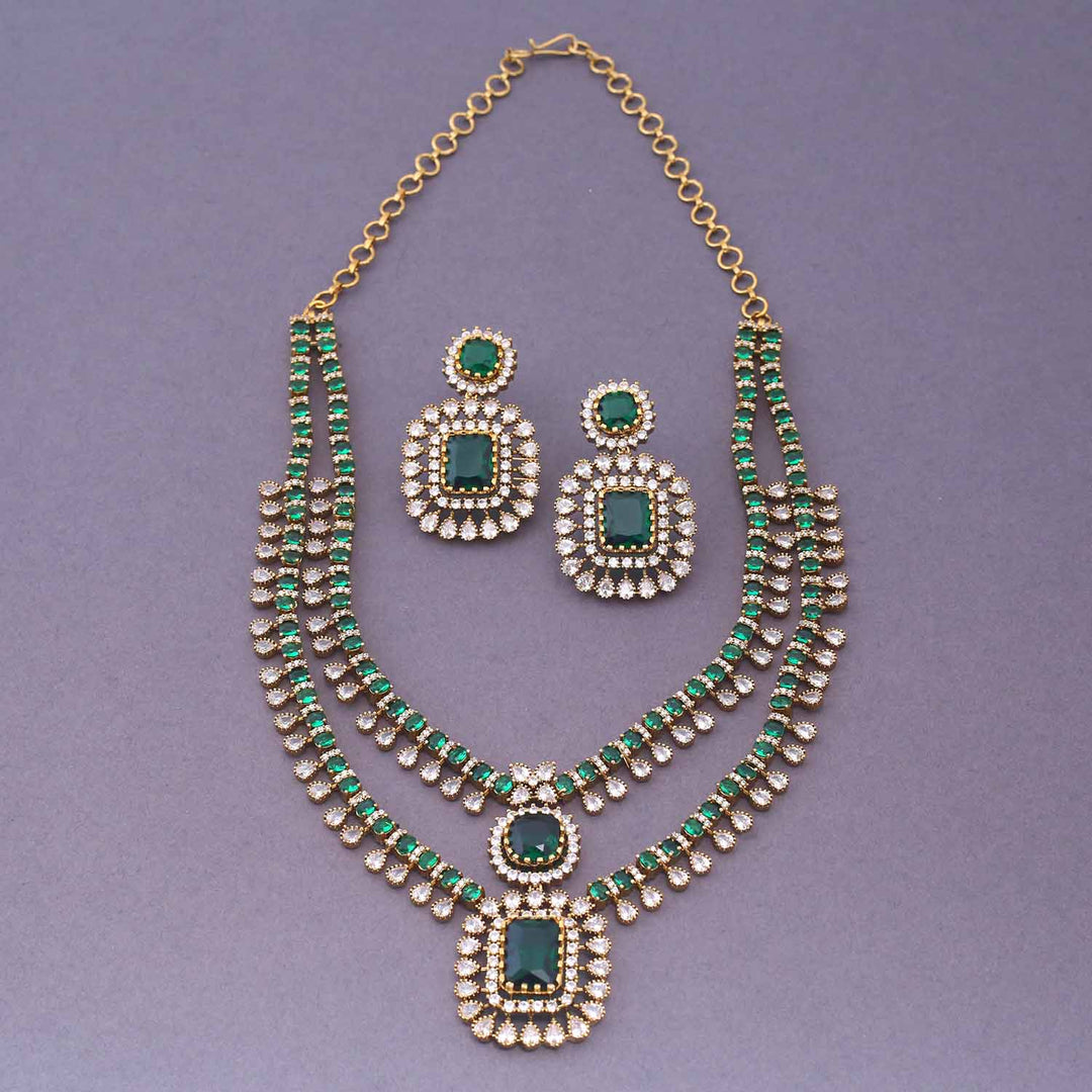 Emerald Arashel Victorian Jewellery Set - New Arrival
