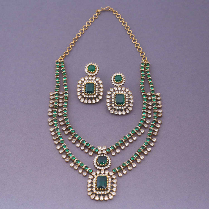 Emerald Arashel Victorian Jewellery Set - New Arrival