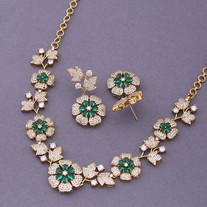 Emerald Arbell Victorian Jewellery Set - New Arrival