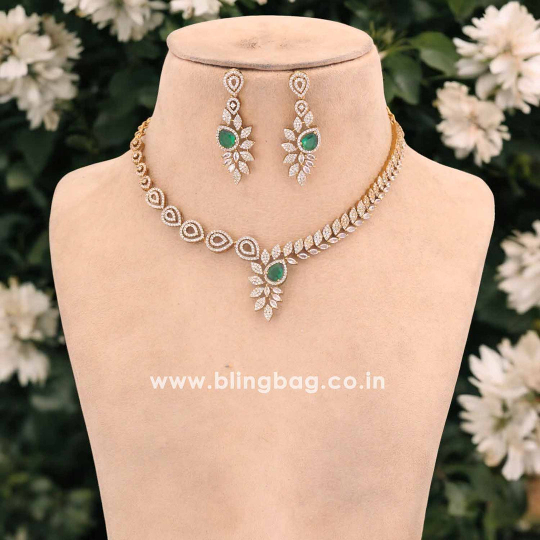 Emerald Ardeen Victorian Jewellery Set - New Arrival