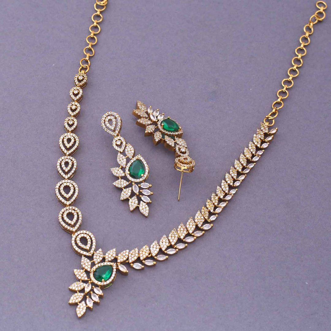 Emerald Ardeen Victorian Jewellery Set - New Arrival
