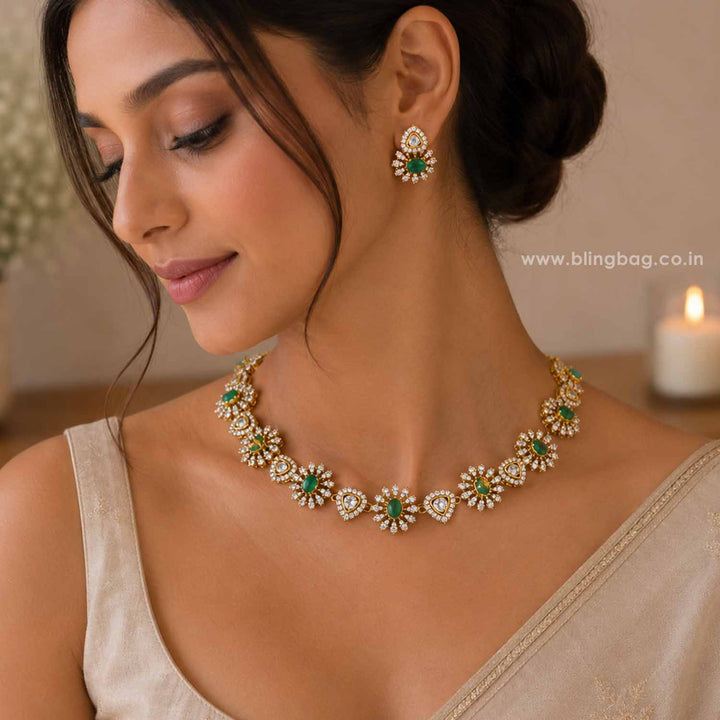 Emerald Arena Victorian Jewellery Set - New Arrival