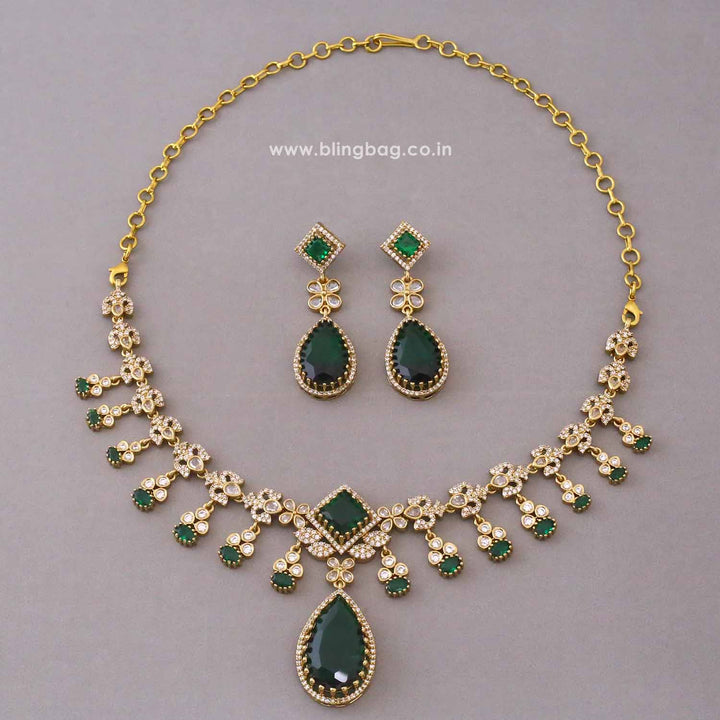 Emerald Arialea Victorian Jewellery Set - New Arrival