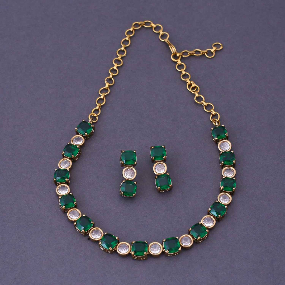 Emerald Arina Victorian Jewellery Set - New Arrival
