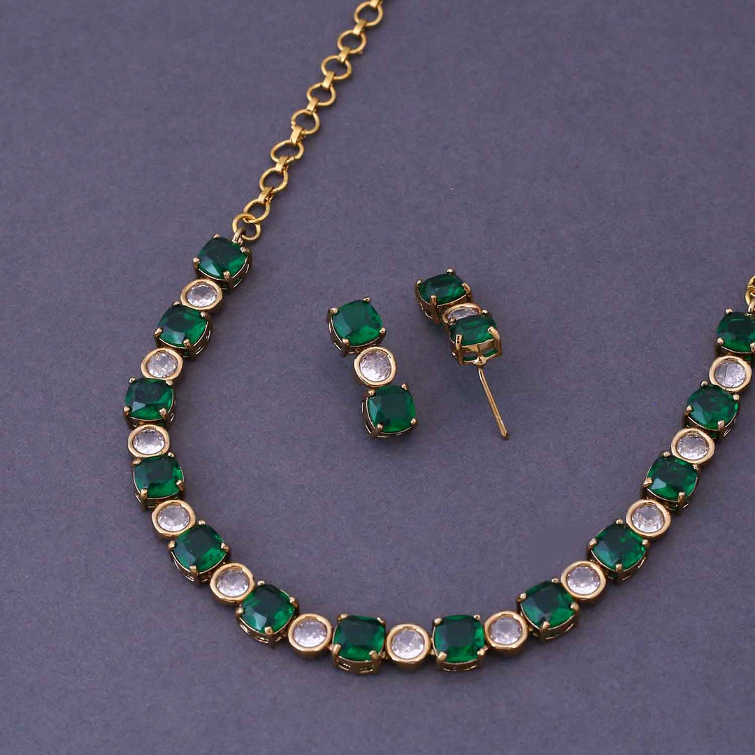 Emerald Arina Victorian Jewellery Set - New Arrival