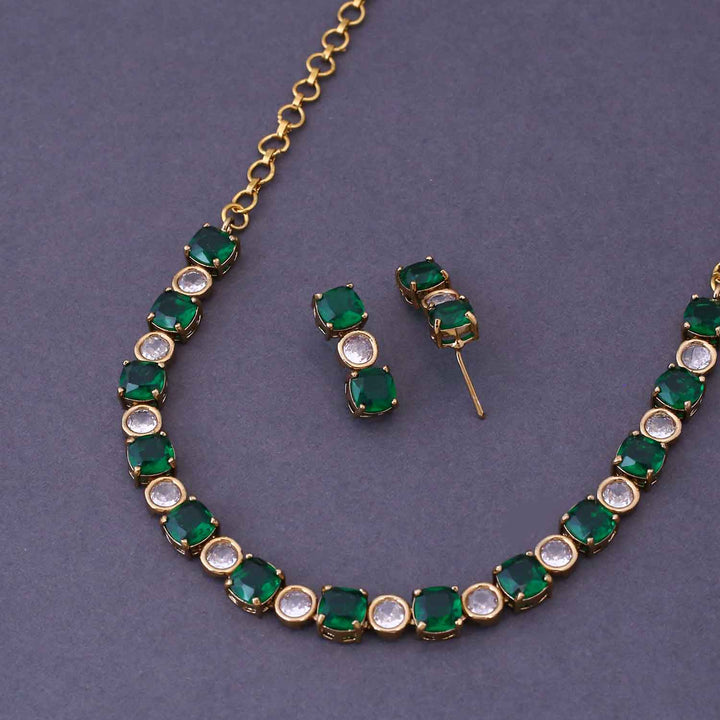 Emerald Arina Victorian Jewellery Set - New Arrival