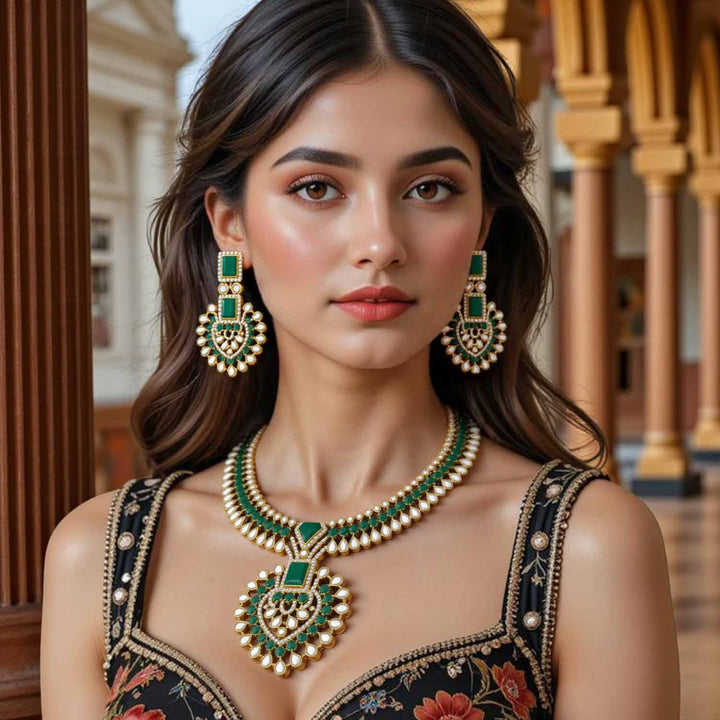 Emerald Arinelle Victorian Jewellery Set - New Arrival