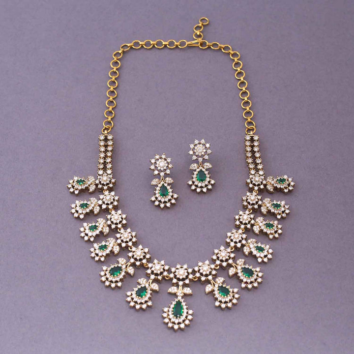 Emerald Arlina Victorian Jewellery Set- New Arrival