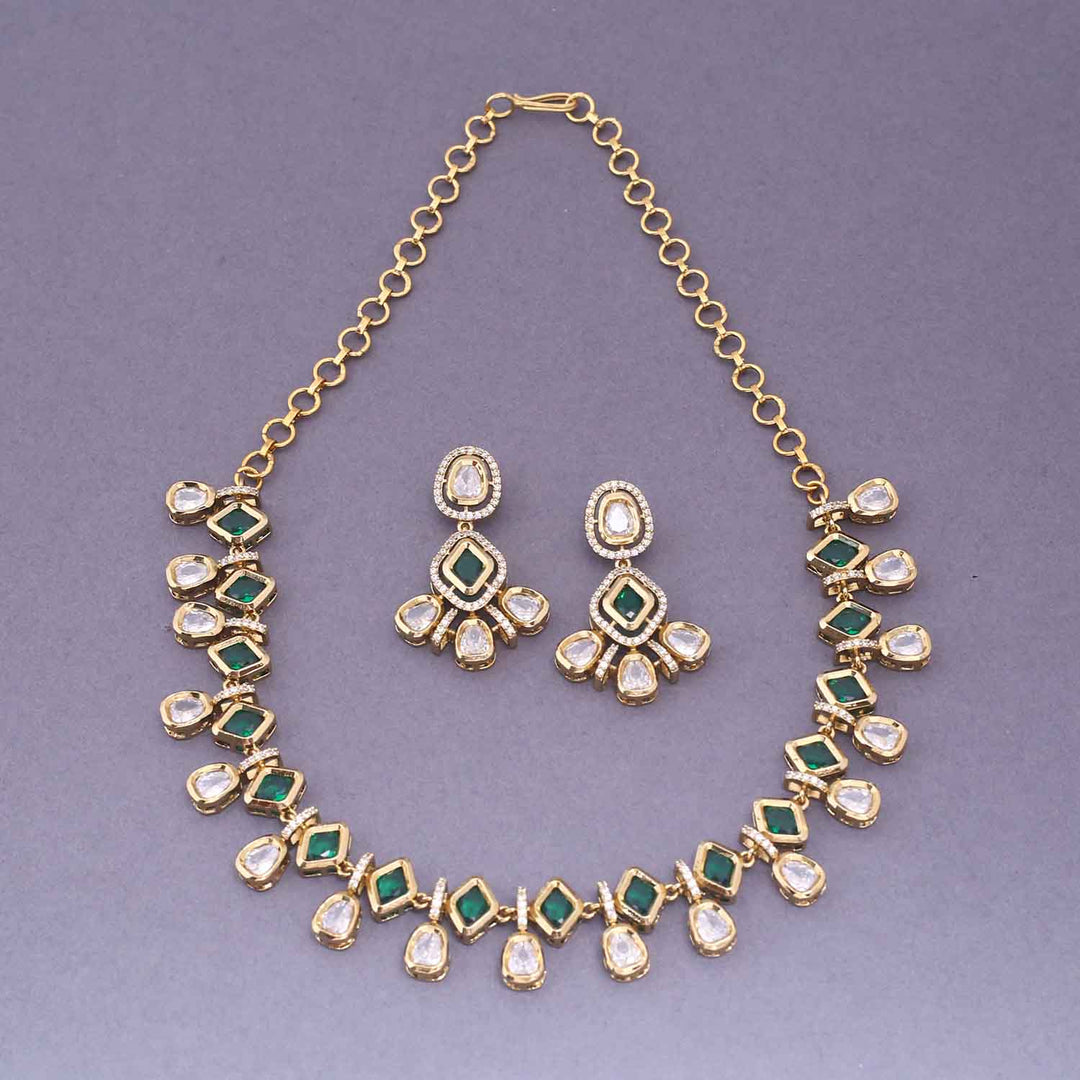 Emerald Ashleen Victorian Jewellery Set - New Arrival