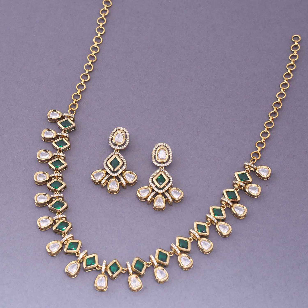 Emerald Ashleen Victorian Jewellery Set - New Arrival