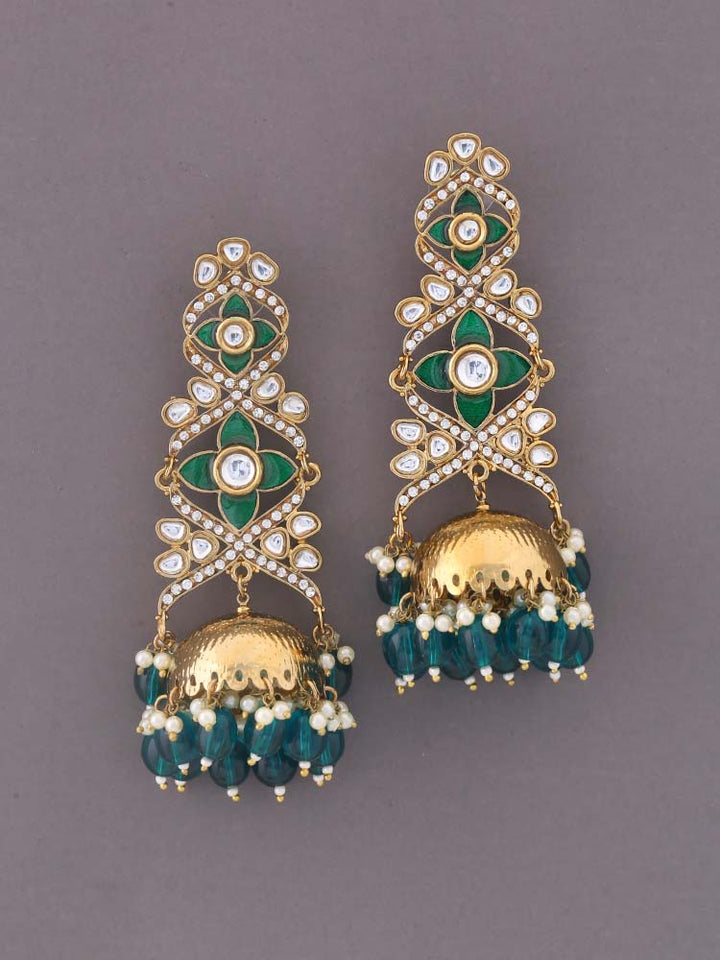 Emerald Ashwini Jhumkis - EOSS