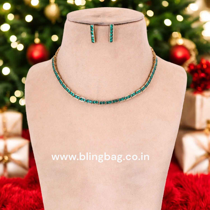 Emerald Asja Victorian Jewellery Set - New Arrival