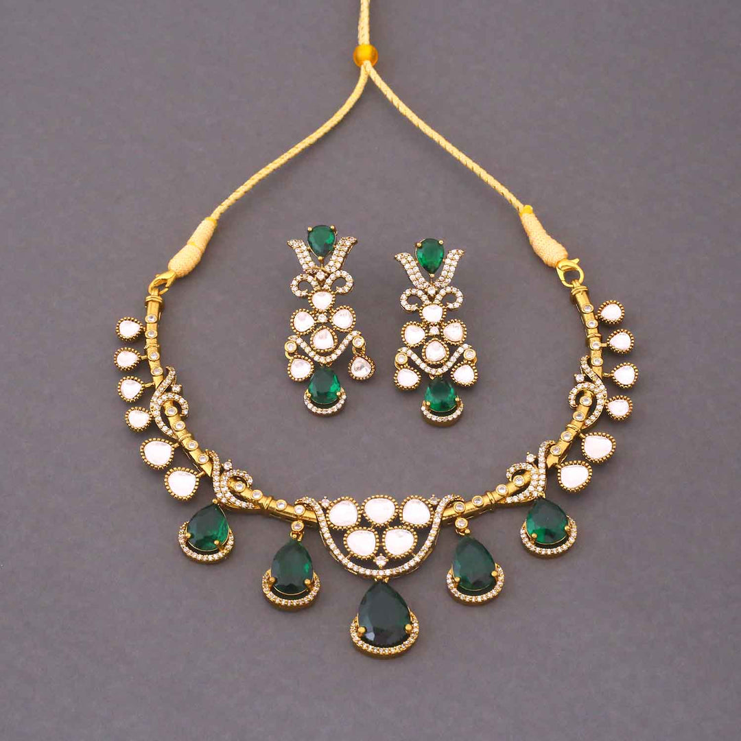 Emerald Aurelisse Victorian Jewellery Set - New Arrival