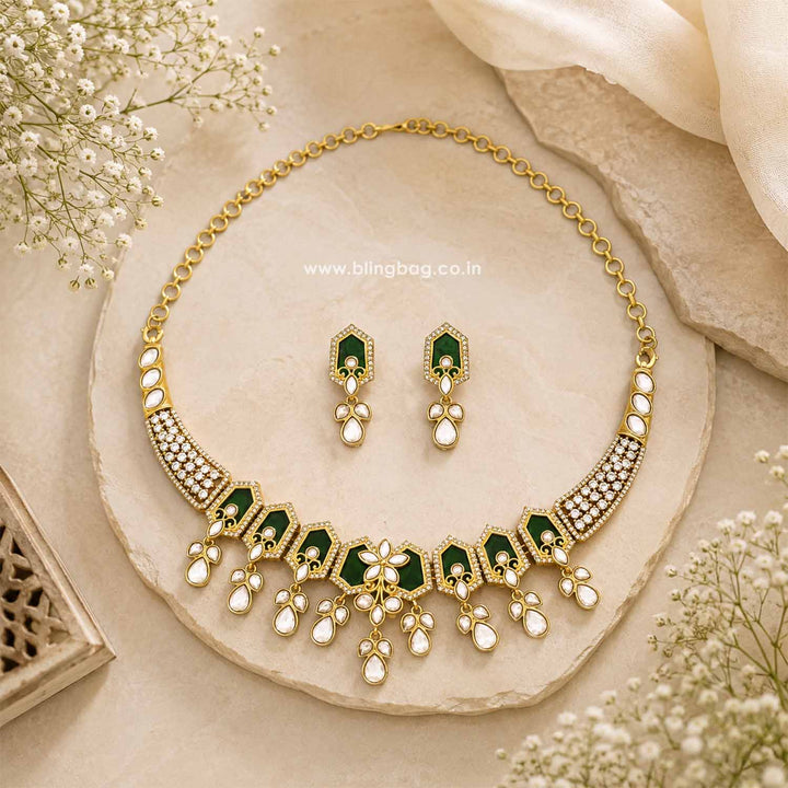 Emerald Avabella Victorian Jewellery Set - New Arrival