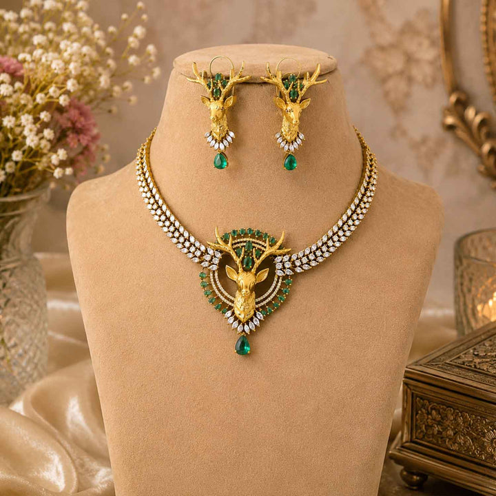 Emerald Avae Victorian Jewellery Set - New Arrival