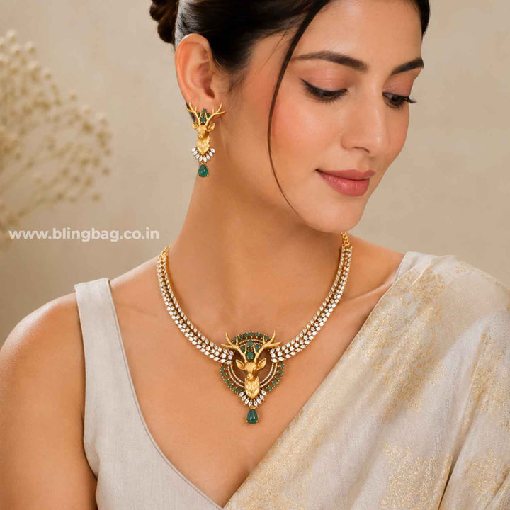 Emerald Avae Victorian Jewellery Set - New Arrival