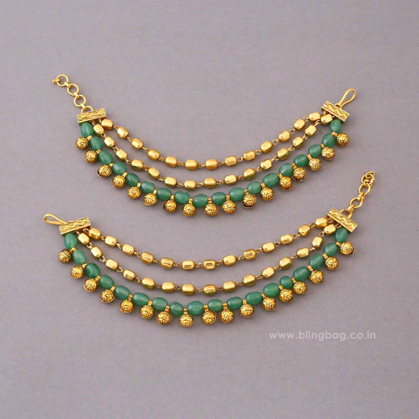 Emerald Avniini Antique Ear Chain