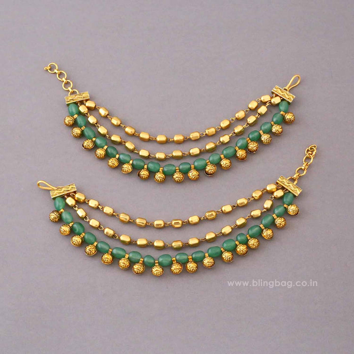 Emerald Avniini Antique Ear Chain