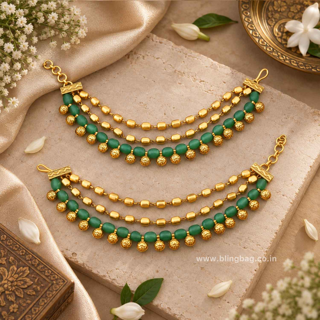Emerald Avniini Antique Ear Chain