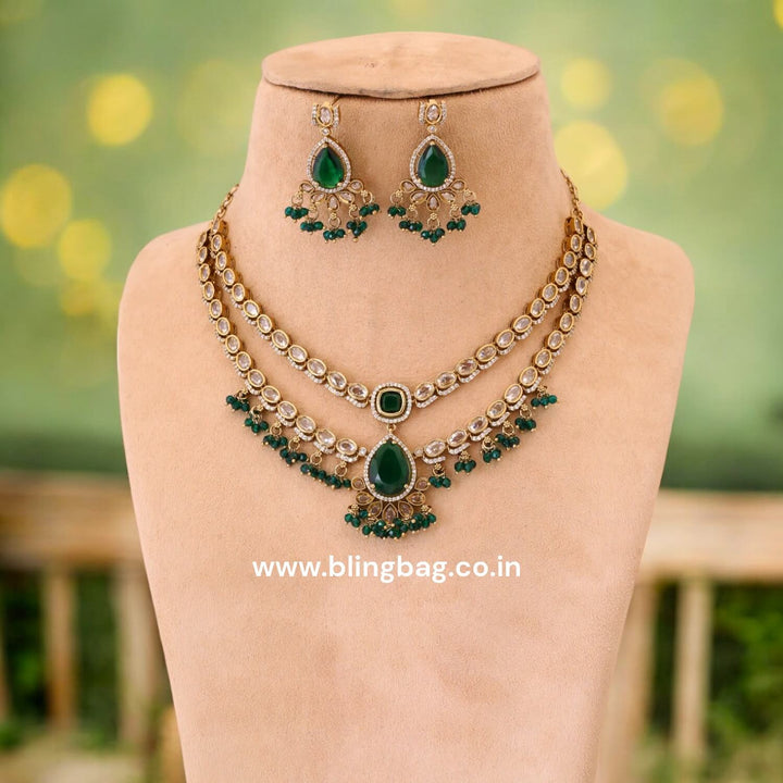 Emerald Axel Victorian Jewellery Set- New Arrival