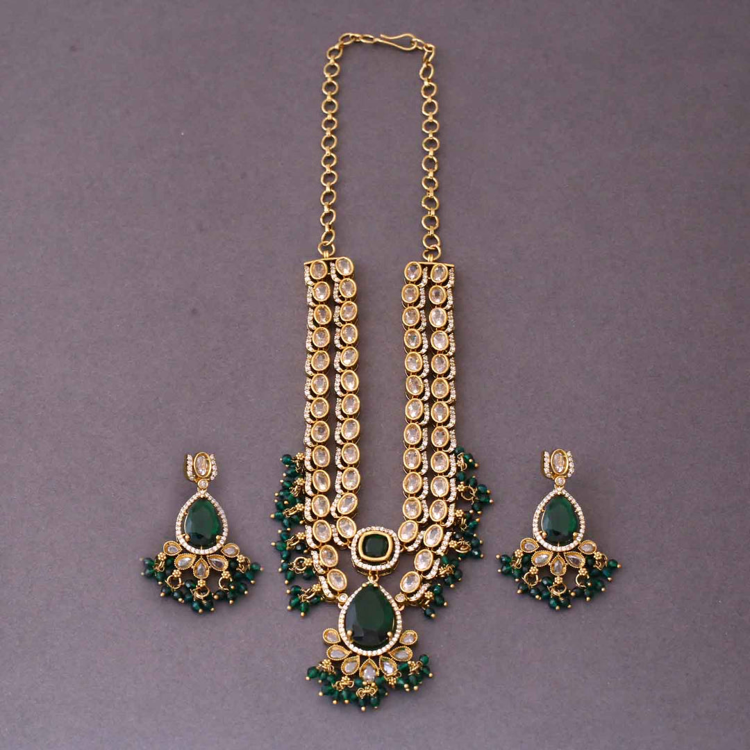 Emerald Axel Victorian Jewellery Set- New Arrival