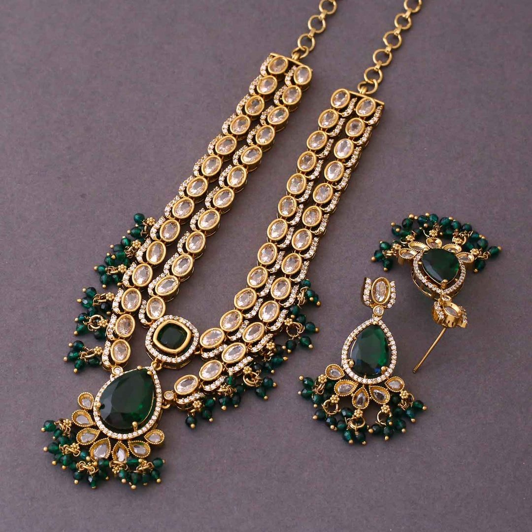 Emerald Axel Victorian Jewellery Set- New Arrival