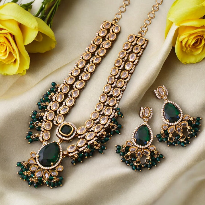 Emerald Axel Victorian Jewellery Set- New Arrival
