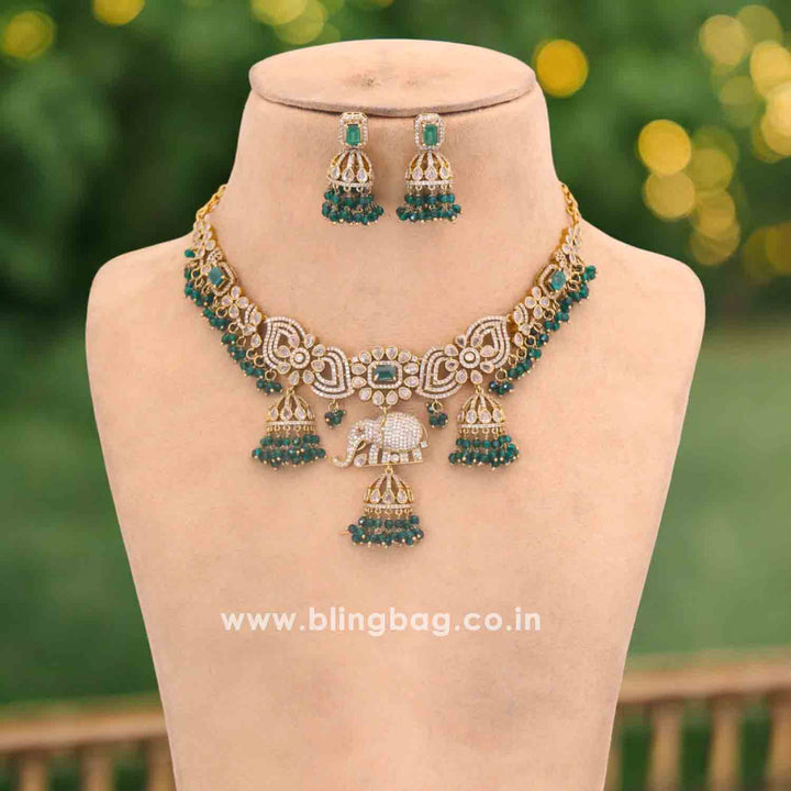 Emerald Aylein Victorian Jewellery Set - New Arrival