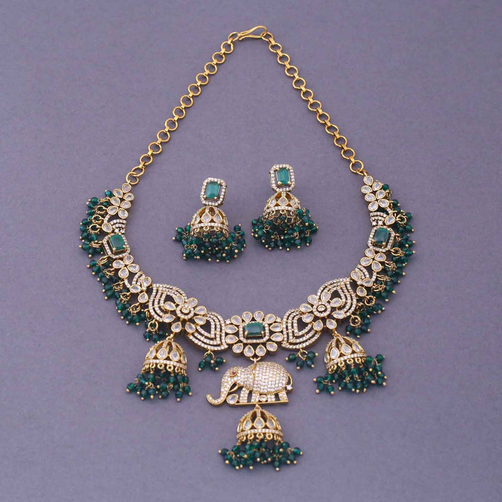 Emerald Aylein Victorian Jewellery Set - New Arrival