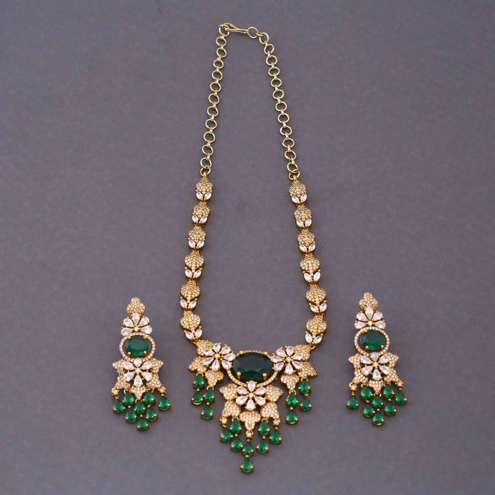 Emerald Azariah Victorian Jewellery Set - New Arrival