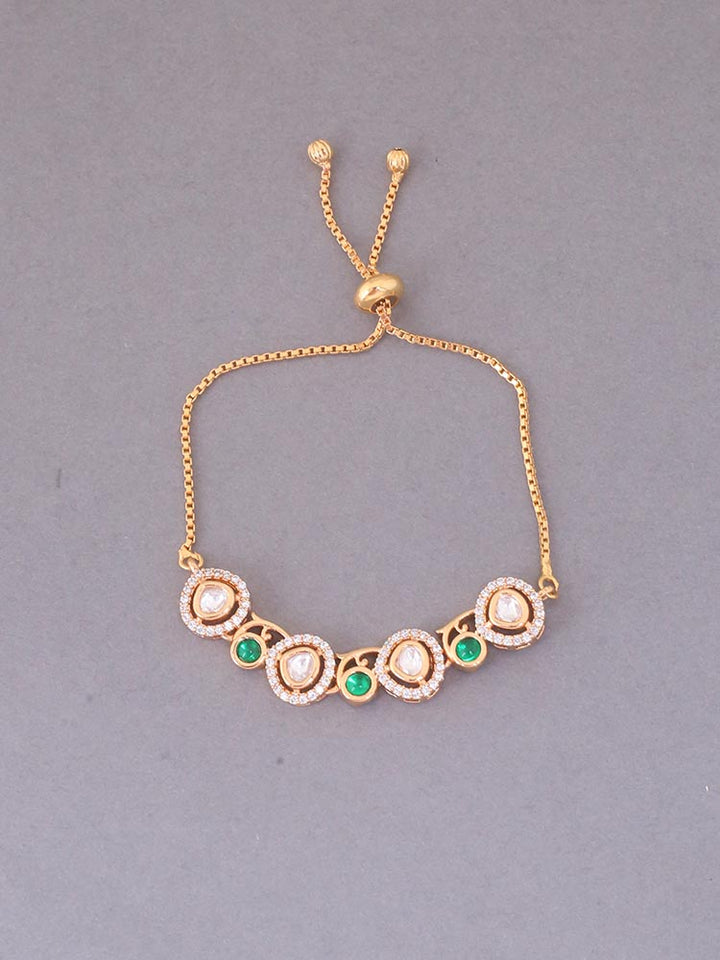 Emerald Bagiya Adjustable Bracelet